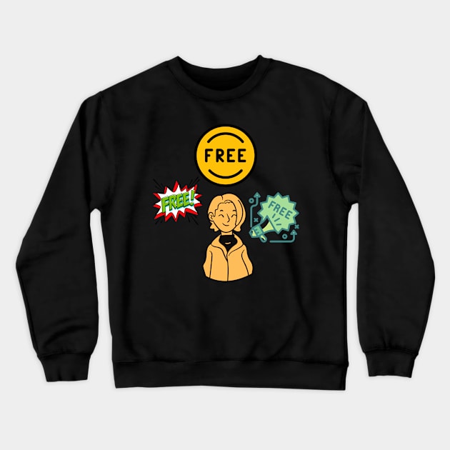 Free Assange!! Crewneck Sweatshirt by DarioNelaj